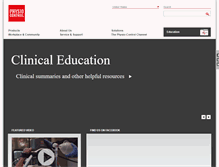 Tablet Screenshot of physio-control.com
